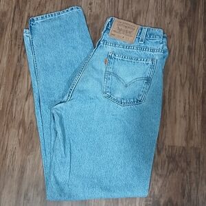 VINTAGE 560 Levi's Orange Tab Loose Fit Tapered Leg Jeans 31